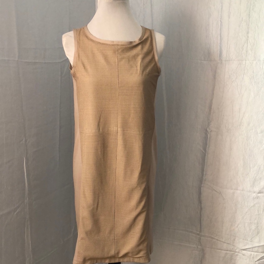 NWOT|My Tribe| Tan. Tunic dress | S